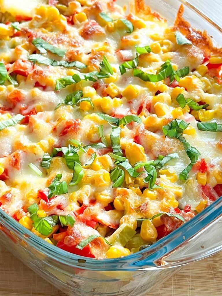 Ziemniaczana zapiekanka z kurczakiem 