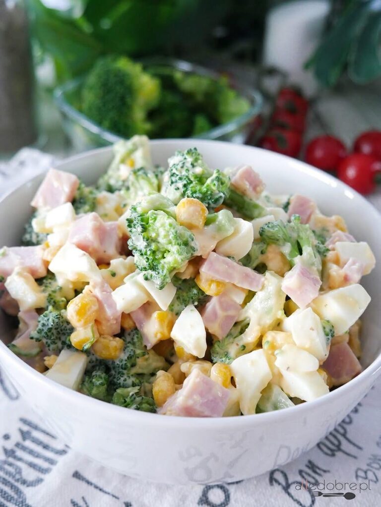 Sałatka z brokuła