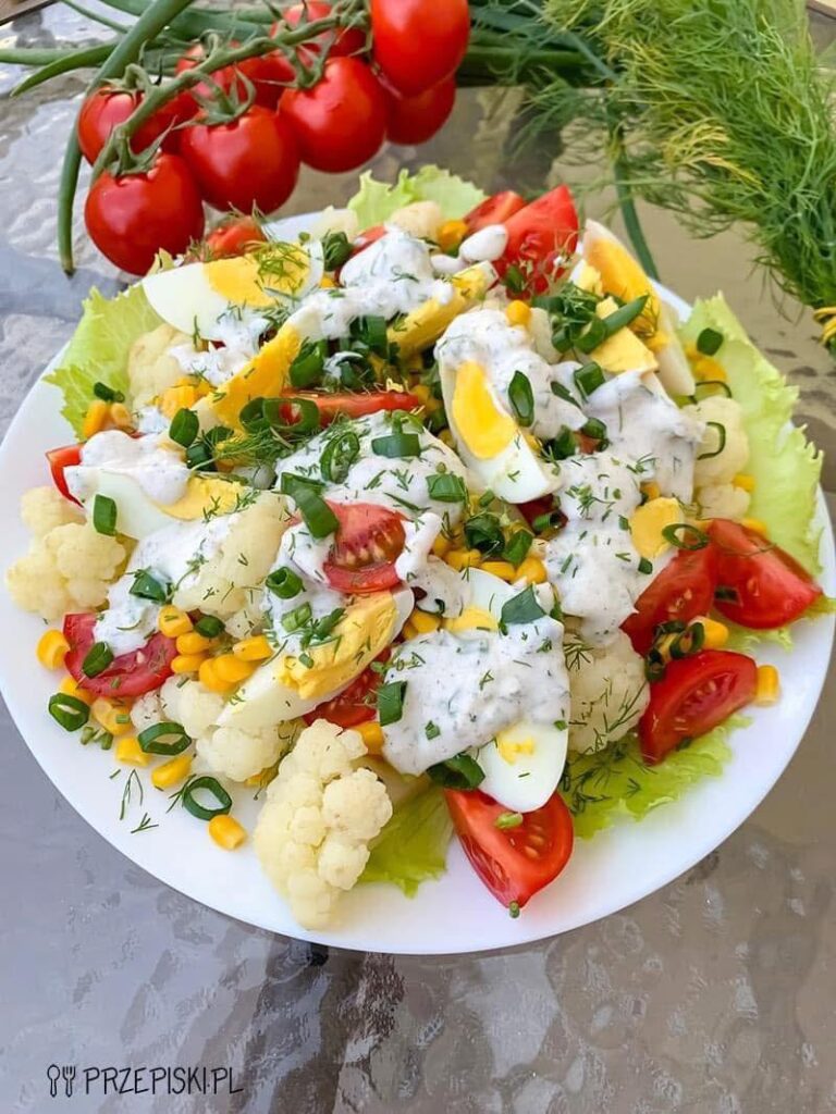 SAŁATKA Z KALAFIOREM 